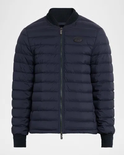 Burberry Dalham Down Jacket With Ekd Patch