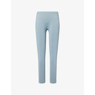 Gymshark Womens Blue Soft Sculpt Studio Leggings Xxs