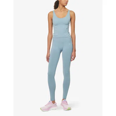 Gymshark Womens Blue Soft Sculpt Studio Leggings Xxs
