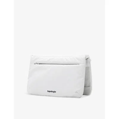 Topologie Womens Marshmallow Flat Sacoche Small Nylon Bag
