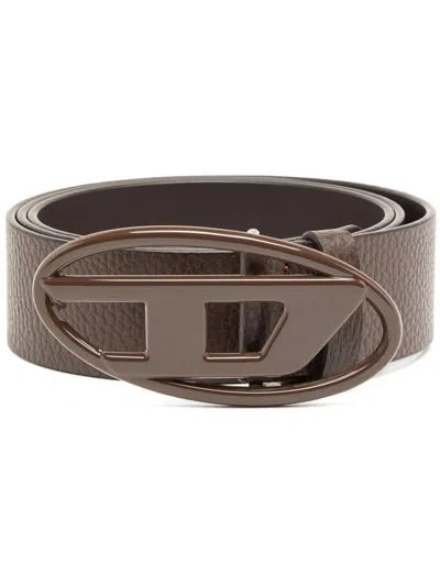 Diesel B-1dr Logo-buckle Belt