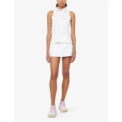 Lululemon Womens White Align High-waist Stretch-woven Mini Skirt