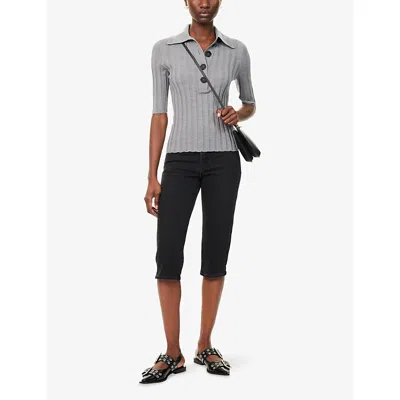 Levi's Womens Shes In The Zone Wedgie High-rise Capri Denim Jeans