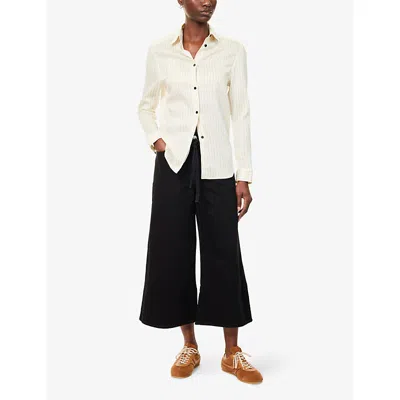 Levi's Womens Now Hear Me Xl Loose-fit Denim Culotte Jeans
