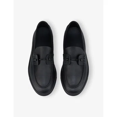 Christian Louboutin Chambeliboat Leather Slip-on Shoes