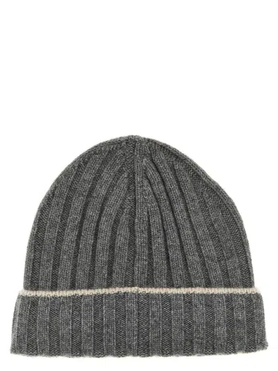 Brunello Cucinelli Beanie Featuring Contrasting Lines