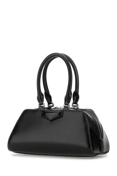 Givenchy Antigona East-west Mini Handbag In Black