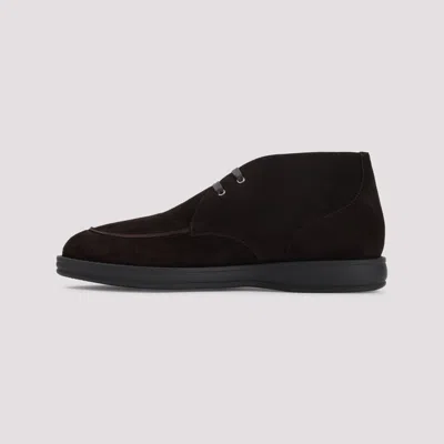 Brioni Men's Desert Boot In Black