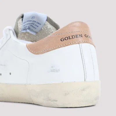 Golden Goose Super Star Glitter Sneakers In Animal Print