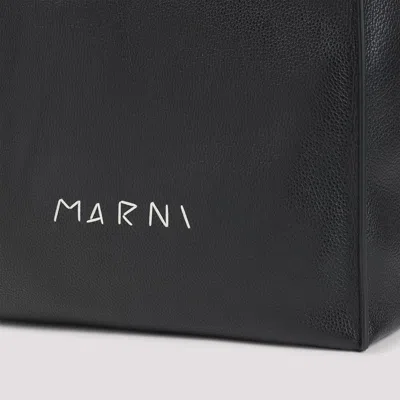 Marni Museo Soft New Large Shoulder Bag In Black