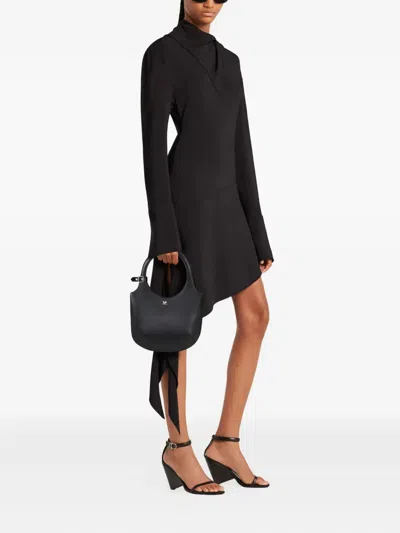 Courrèges Holy Schultertasche Aus Leder
