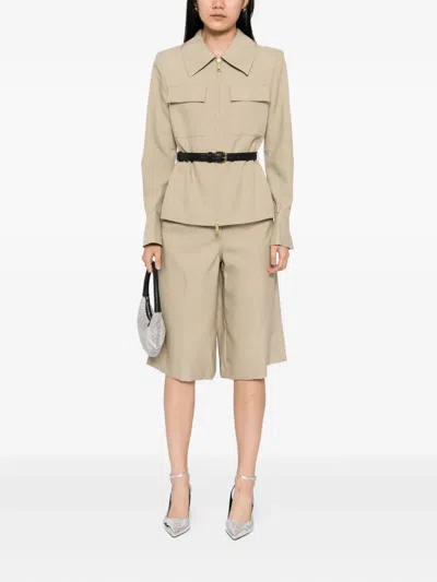 Self-portrait Playsuit Aus Twill