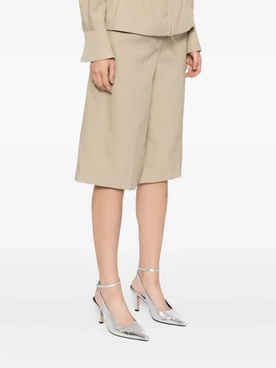Self-portrait Playsuit Aus Twill