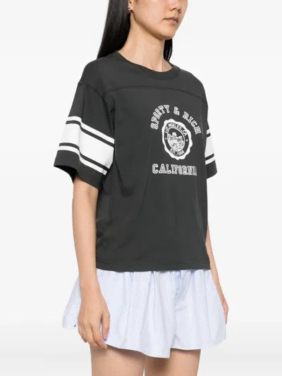 Sporty And Rich T-shirt Mit Logo-print