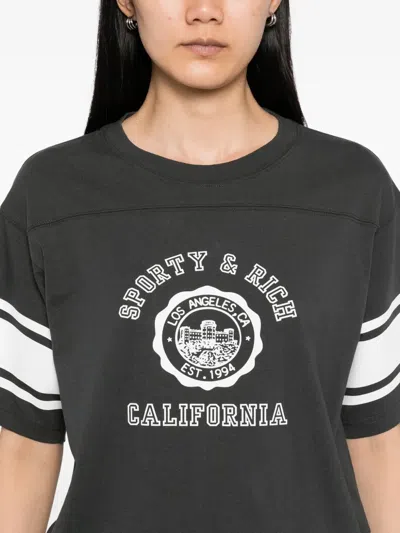Sporty And Rich T-shirt Mit Logo-print