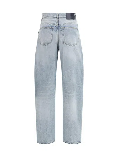 Haikure Straight Leg Trousers With Belt Loop Detail