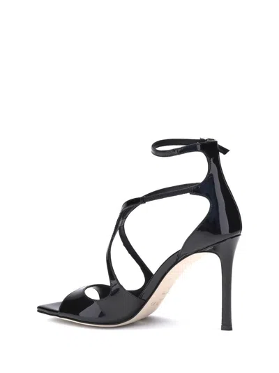 Jimmy Choo Black Azia 95 Sandal