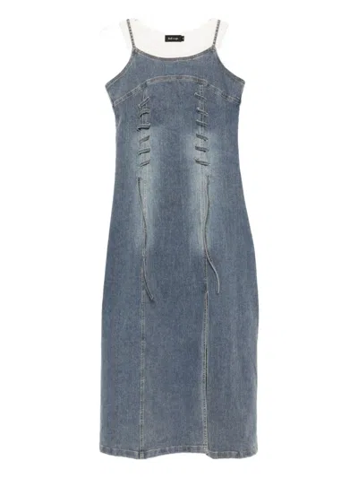 Tout A Coup Kleid Aus Denim