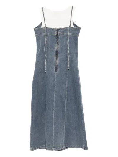 Tout A Coup Kleid Aus Denim