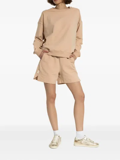 Golden Goose Low Top Sneakers With Metallic Finish And Star Detail In Multi