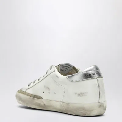 Golden Goose Super-star Sneakers With Zebra Pony Hair Star Women In White