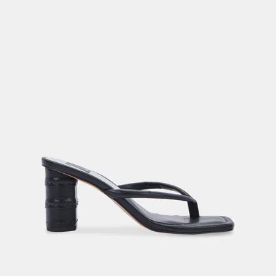 Dolce Vita Rhye Heels Black Stella In Black