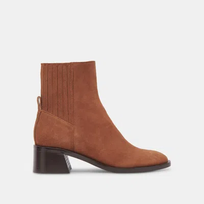 Dolce Vita Linny H2o Wide Boots Brown Suede