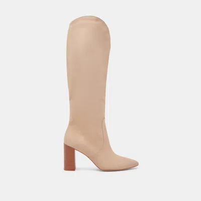 Dolce Vita Nedi Wide Calf Boots Dune Nubuck