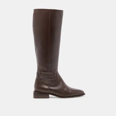 Dolce Vita Verdi Boots Walnut Leather