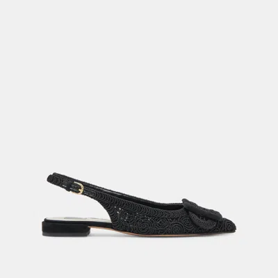 Dolce Vita Pauley Flats Onyx Macrame