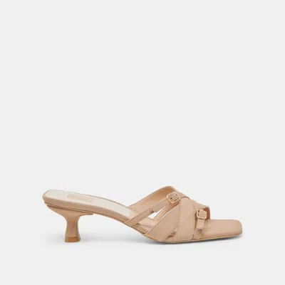 Dolce Vita Bryant Heels Camel Suede