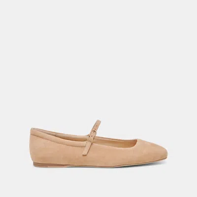 Dolce Vita Reyes Ballet Flats Bamboo Suede