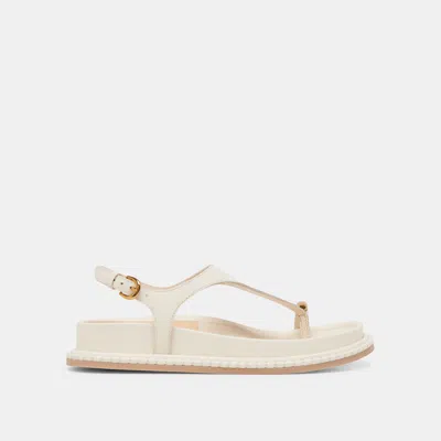 Dolce Vita Stefan Sandals Off White Leather