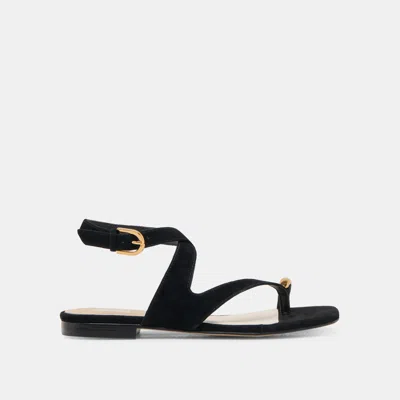 Dolce Vita Earla Sandals Onyx Suede