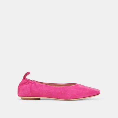 Dolce Vita Vinnie Ballet Flats Fuchsia Suede