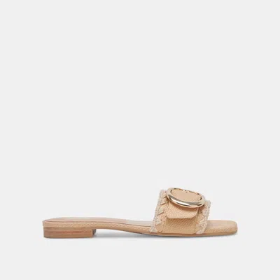 Recurate Grecia Sandals Lt Natural Raffia - Re:vita