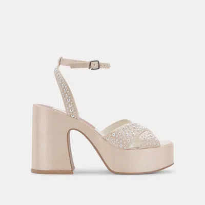 Recurate Wessi Pearl Heels Vanilla Pearls - Re:vita