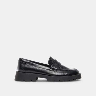 Recurate Elias Flats Onyx Crinkle Patent - Re:vita