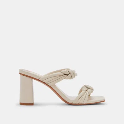 Recurate Pama Heels Ivory Stella - Re:vita