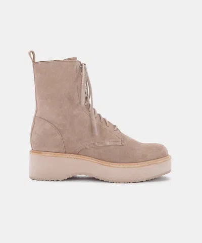 Recurate Vela Boots Almond Suede - Re:vita