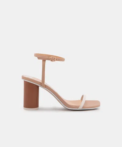 Recurate Naomey Heels Nude Multi Leather - Re:vita