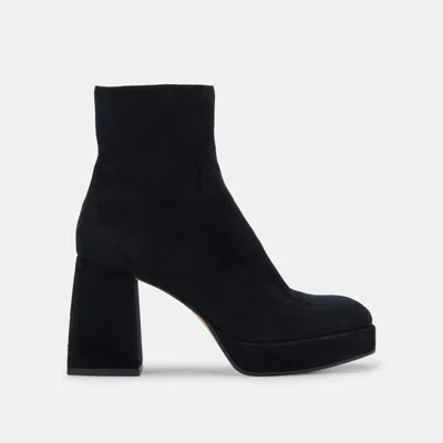 Recurate Ulyses Boots Black Suede - Re:vita