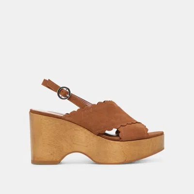 Dolce Vita Dilion Wedges Dark Saddle Nubuck