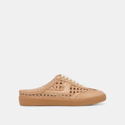 Dolce Vita Notice Slide Woven Sneakers Cafe Woven Stella In Multi