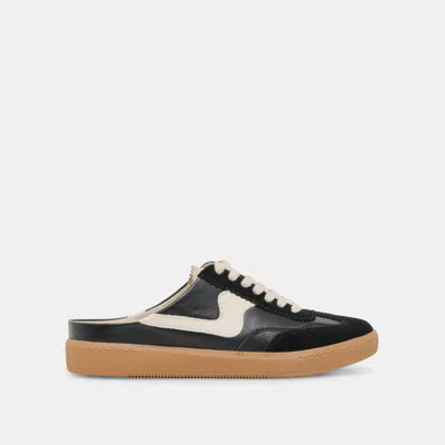Dolce Vita Notice Slide Sneakers Black Suede