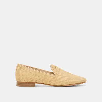 Dolce Vita Baylen Flats Natural Woven Raffia