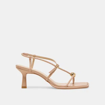 Dolce Vita Mylee Heels Light Tan Leather