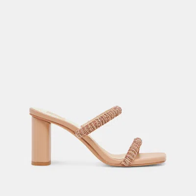 Dolce Vita Nolah Heels Cafe Multi Beads