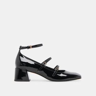 Recurate Meadow Heels Midnight Patent Leather - Re:vita