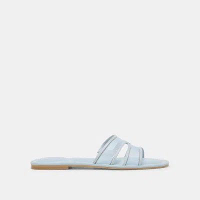 Dolce Vita Flori Sandals Ice Blue Mesh In Multi